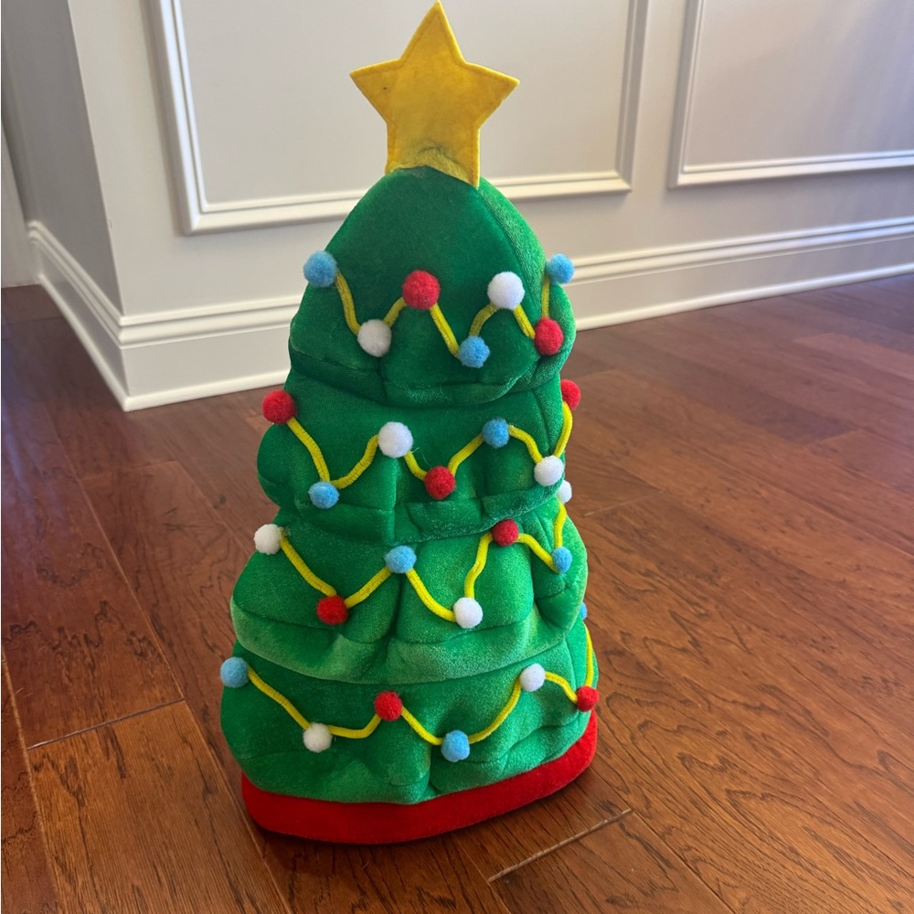 2 for💲🔟 Festive Plush Christmas Tree Hat